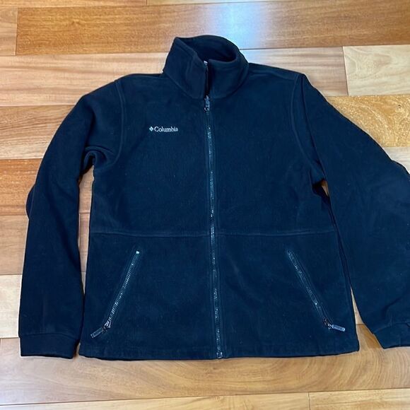 Columbia fleece zip up sweatshirt size 18/20 - Picture 1 of 5